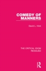 Image for Comedy of manners
