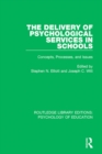 Image for The delivery of psychological services in schools: concepts, processes, and issues : 15