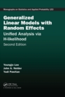 Image for Generalized linear models with random effects: unified analysis via H-likelihood