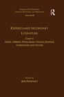 Image for Volume 18, Tome V: Kierkegaard Secondary Literature: Greek, Hebrew, Hungarian, Italian, Japanese, Norwegian, and Polish