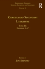 Image for Volume 18, Tome III: Kierkegaard Secondary Literature: English L-Z