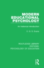 Image for Modern Educational Psychology: An Historical Introduction