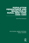 Image for Population persistence and migration in rural New York, 1855-1860 : 4