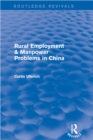 Image for Rural employment &amp; manpower problems in China