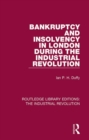 Image for Bankruptcy and insolvency in London during the industrial revolution