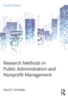 Image for Research methods for public administration and nonprofit management
