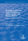Image for Sociative logics and their applications: essays by the late Richard Sylvan