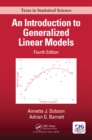 Image for An introduction to generalized linear models