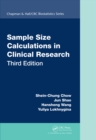 Image for Sample size calculations in clinical research