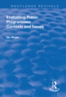 Image for Evaluating public programmes: contexts and issues