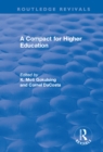 Image for A compact for higher education