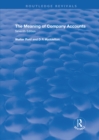 Image for The meaning of company accounts