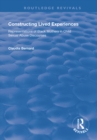 Image for Constructing lived experiences: representations of black mothers in child sexual abuse discourses