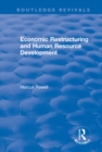 Image for Economic restructuring and human resource development