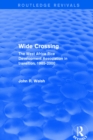 Image for Wide crossing: the West Africa Rice Development Association in transition, 1985-2000