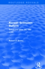 Image for Korean Economic Reform: Before and Since the 1997 Crisis: Before and Since the 1997 Crisis