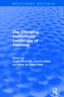 Image for The changing institutional landscape of planning