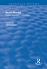 Image for Serial Murder: Modern Scientific Perspectives