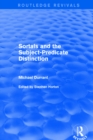 Image for Sortals and the Subject-predicate Distinction (2001)