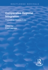 Image for Comparative regional integration: theoretical perspectives