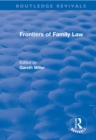 Image for Frontiers of family law