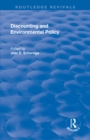 Image for Discounting and environmental policy