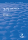 Image for The right of the child to a clean environment