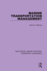 Image for Marine transportation management : 15
