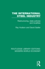 Image for The international steel industry: restructuring, state policies and localities