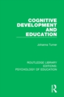Image for Cognitive Development and Education