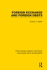 Image for Foreign exchange and foreign debts