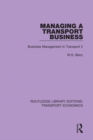 Image for Managing a transport business