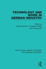 Image for Technology and work in German industry
