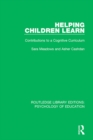 Image for Helping Children Learn: Contributions to a Cognitive Curriculum
