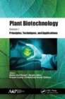 Image for Plant biotechnology.: (Principles, techniques, and applications) : Volume 1,