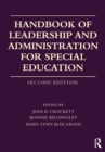 Image for Handbook of leadership for special education