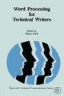 Image for Word processing for technical writers