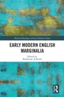 Image for Early modern English marginalia