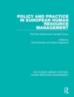 Image for Policy and practice in European human resource management: the Price Waterhouse Cranfield survey : 9