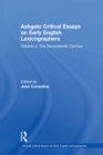 Image for Ashgate critical essays on early English lexicographers : Volume 4,