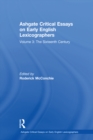Image for Ashgate critical essays on early English lexicographers : Volume 3,