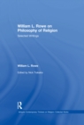 Image for William L. Rowe on philosophy of religion: selected writings