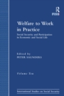 Image for Welfare to work in practice: social security and participation in economic and social life