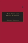 Image for War poets and other subjects