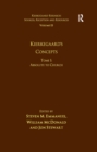 Image for Volume 15, Tome I: Kierkegaard&#39;s Concepts: Absolute to Church : volume 15, tome I
