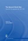 Image for The Second World War.: (The Japanese War, 1941-1945) : Volume III,