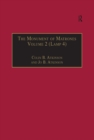 Image for Monument of matrones: essential works for the study of early modern Englishwoman