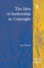 Image for The idea of authorship in copyright