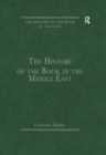 Image for The history of the book in the Middle East