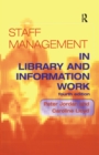 Image for Staff management in library and information work.